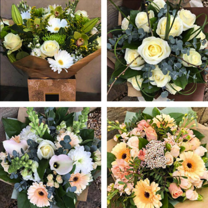 ‘The Flower Shop Helensburgh - Florist Choice Hand-Tied Sympathy’