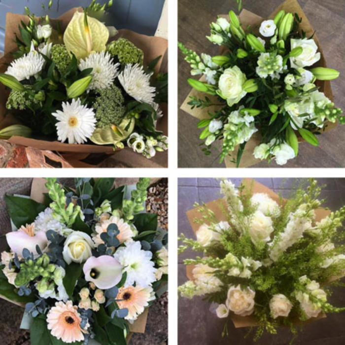 ‘The Flower Shop Helensburgh - Florist Choice Hand-Tied Sympathy’