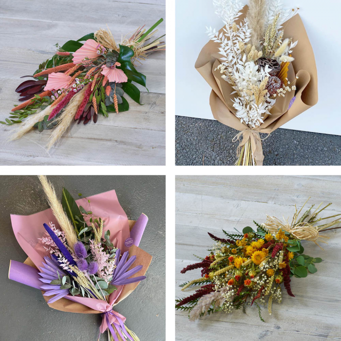 ‘The Flower Shop Helensburgh - Funeral Sheaf Made With The Finest Dried And Fresh Flowers’