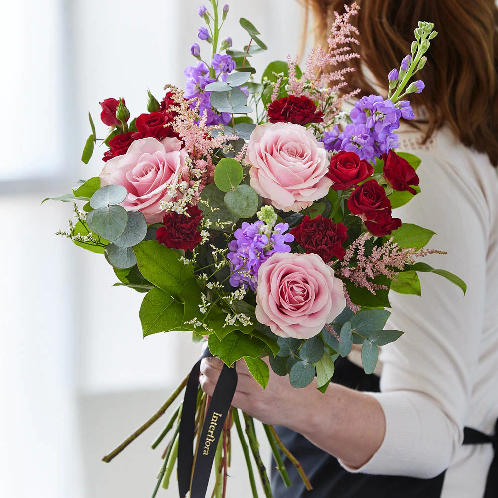 ‘The Flower Shop Helensburgh - Hand-Tied Bouquet Made With Seasonal Flowers’