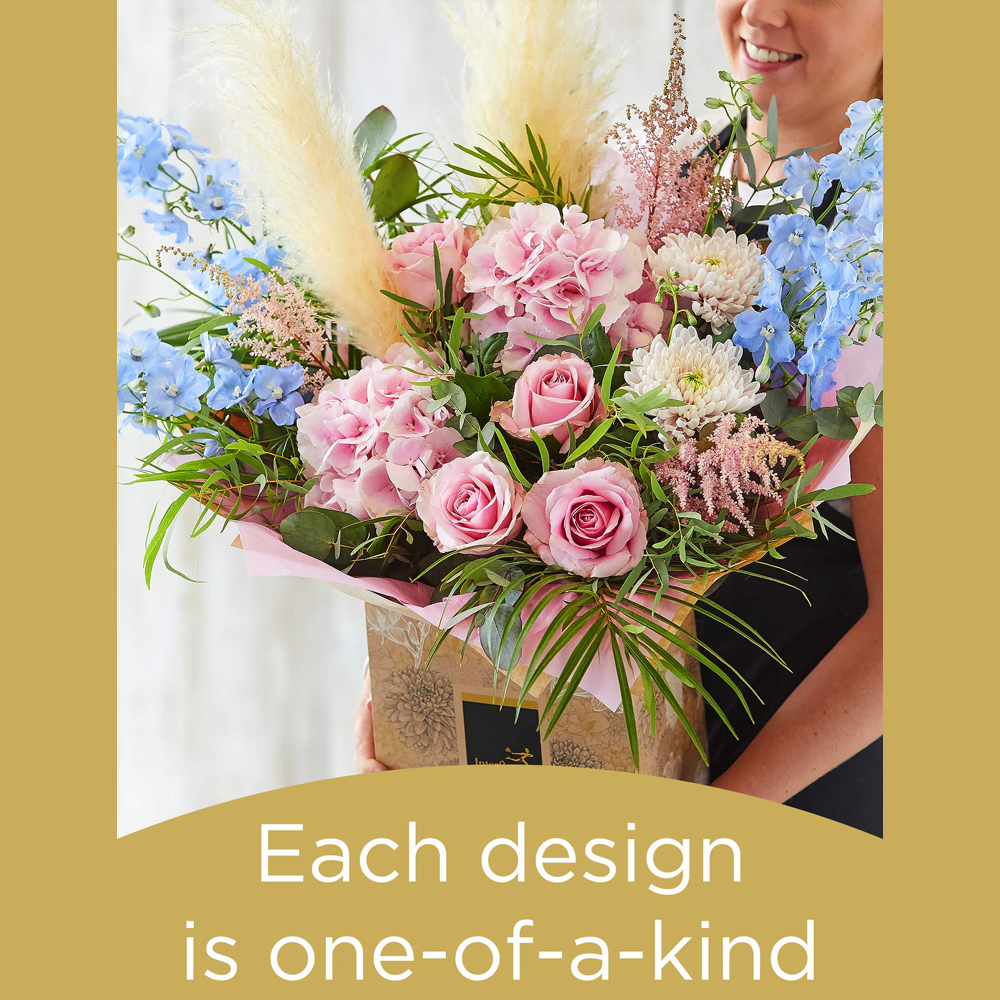 ‘The Flower Shop Helensburgh - Hand-Tied Bouquet Made With Seasonal Flowers’