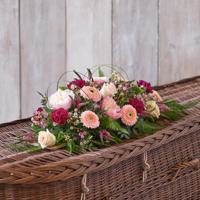 ‘The Flower Shop Helensburgh - Pastel Linear Spray’