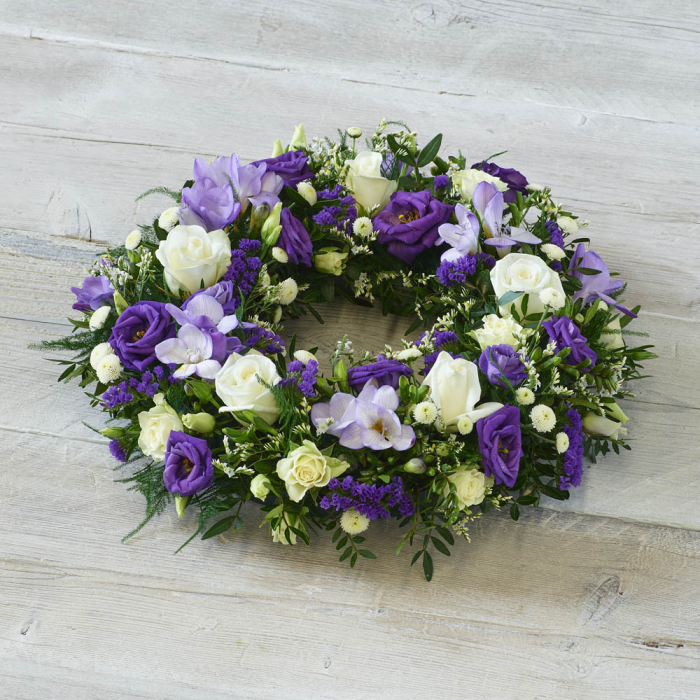 ‘The Flower Shop Helensburgh - Scented Wreath’