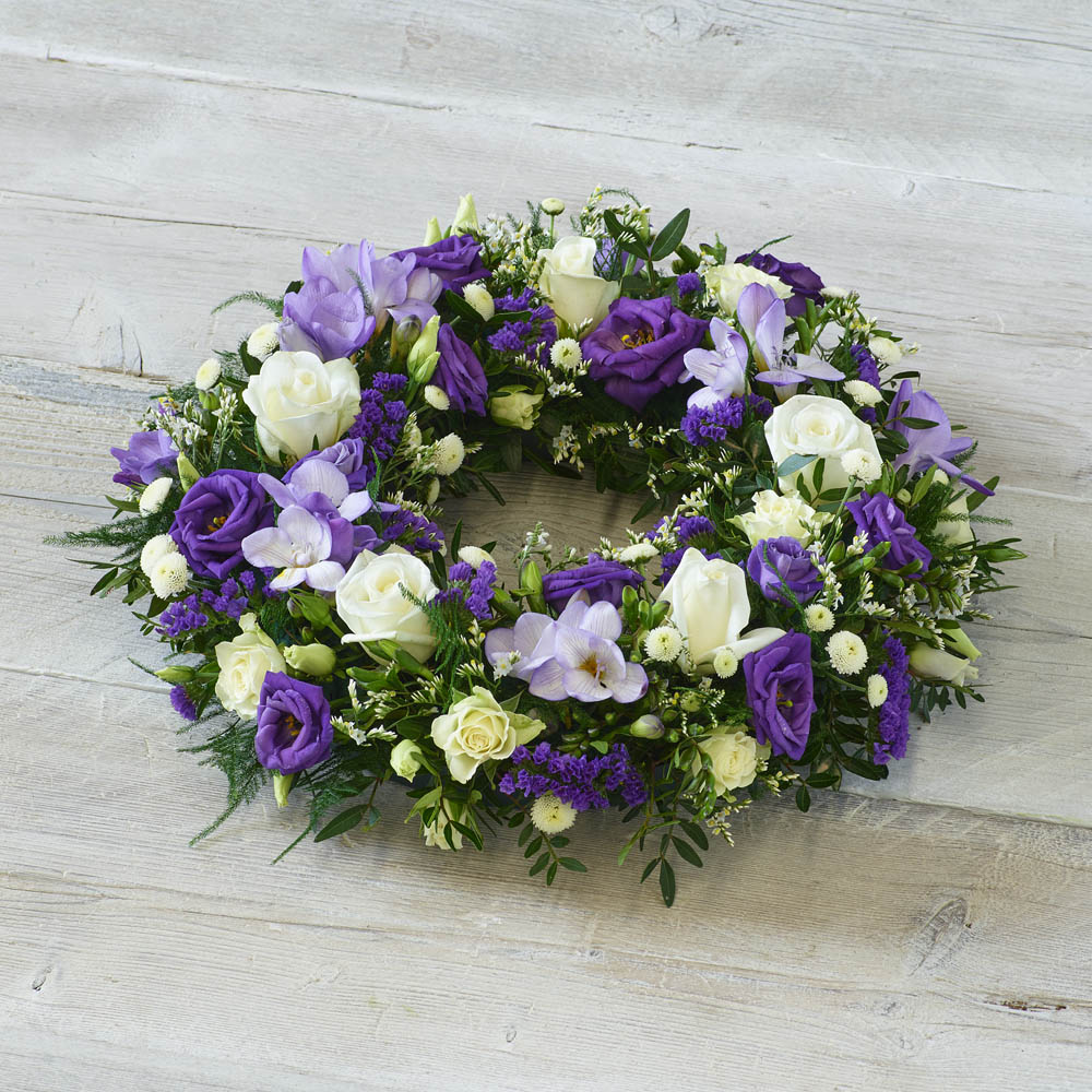 ‘The Flower Shop Helensburgh - Scented Wreath’