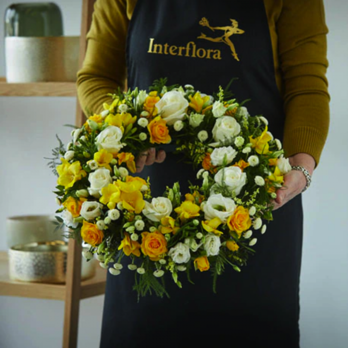 ‘The Flower Shop Helensburgh - Scented Wreath’