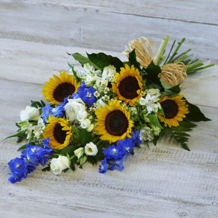 ‘The Flower Shop Helensburgh - Sunflower Medley Sheaf’